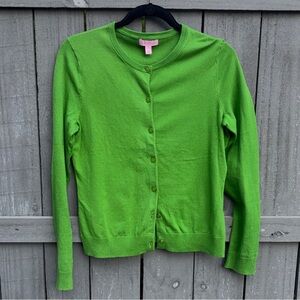 Lilly Pulitzer Women’s small Crewneck Button Cardigan Sweater play condition